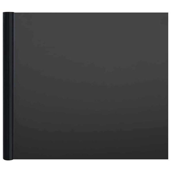 vidaXL Statická fólia na okná Čierna 45 x 500 cm PVC – Obrázok 6