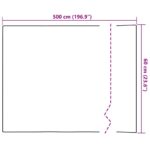 vidaXL Statická fólia na okná Čierna 60 x 500 cm PVC – Obrázok 10