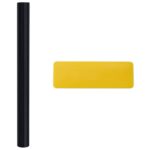 vidaXL Statická fólia na okná Čierna 60 x 500 cm PVC – Obrázok 8