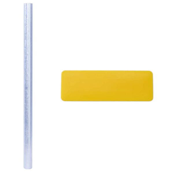 vidaXL Statická fólia na okná Priehľadná 45 x 2000 cm PVC – Obrázok 7