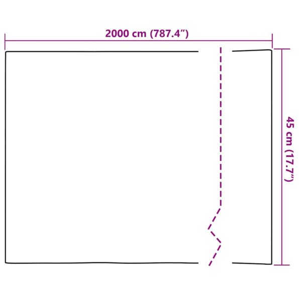 vidaXL Statický reflexný slnečný film na okná Strieborná 45 x 2000 cm – Obrázok 8