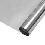 vidaXL Statický reflexný slnečný film na okná Strieborná 60 x 2000 cm – Obrázok 2