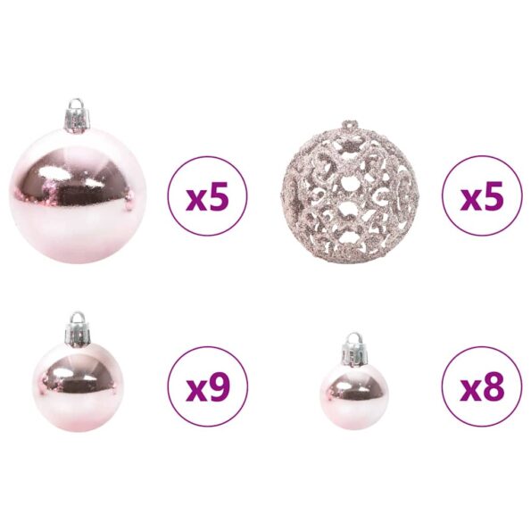 vidaXL Umelý vianočný stromček Zelená a biela 120 cm PVC a kov – Obrázok 8