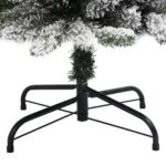vidaXL Umelý vianočný stromček Biela 210 cm PVC, kov a plast – Obrázok 11