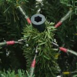 vidaXL Umelý Sklápací Vianočný Stromček Zelená 180 cm PE a PVC – Obrázok 13