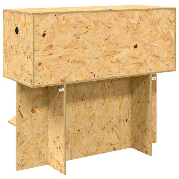 vidaXL Terárium Hnedá 100 x 40 x 90 cm OSB – Obrázok 10