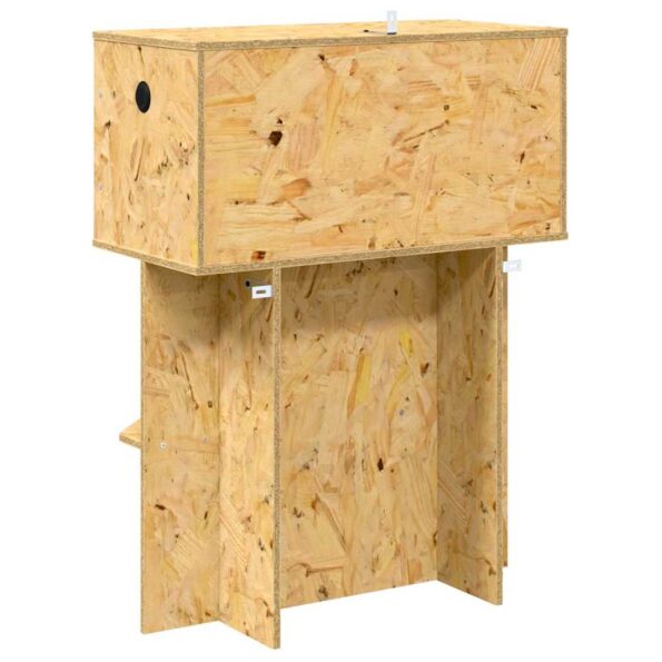 vidaXL Terárium Hnedá 60 x 30 x 80 cm OSB – Obrázok 10