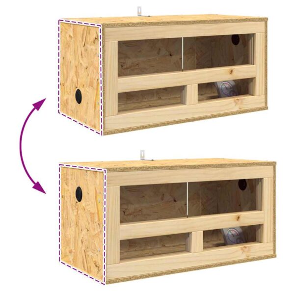 vidaXL Terárium Hnedá 60 x 30 x 80 cm OSB – Obrázok 13