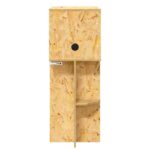 vidaXL Terárium Hnedá 60 x 30 x 80 cm OSB – Obrázok 9