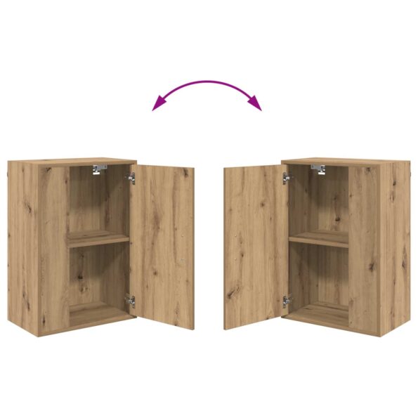 vidaXL 4-dielna súprava TV skríň 4 pcs dub artisan Kompozitné drevo – Obrázok 11