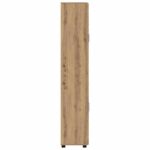 vidaXL Highboard s poličkou FLORIN Remeselný dub 60 x 35 x 182 cm – Obrázok 7
