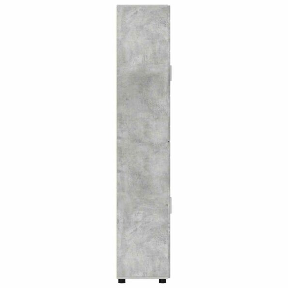 vidaXL Highboard s poličkou FLORIN Betónová šedá 60 x 35 x 182 cm – Obrázok 7