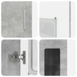 vidaXL Zostava TV skriniek so zásuvkou Betónová šedá Kompozitné drevo – Obrázok 13