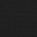 vidaXL Rám postele s čalúneným čelom Čierna 200 x 200 cm – Obrázok 9