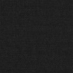 vidaXL Rám postele s čalúneným čelom Čierna 150 x 200 cm – Obrázok 9