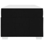 vidaXL Rám postele Čierna 80 x 200 cm látka – Obrázok 4