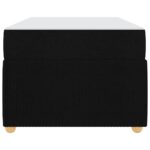 vidaXL Rám postele Iný Čierna 80 x 200 cm látka – Obrázok 4