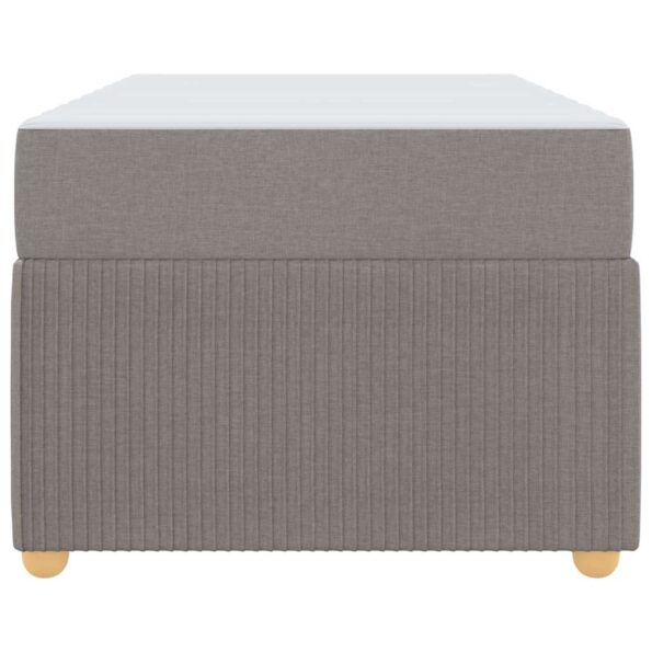 vidaXL Rám postele Iný Sivohnedá 80 x 200 cm látka – Obrázok 4