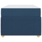 vidaXL Rám postele Iný Modrá 80 x 200 cm látka – Obrázok 4