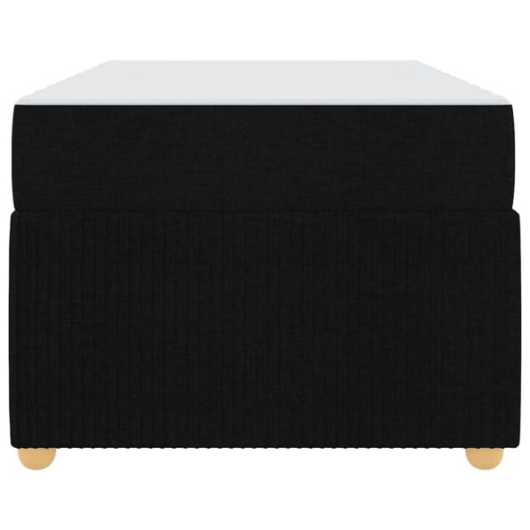 vidaXL Rám postele Iný Čierna 90 x 200 cm látka – Obrázok 4