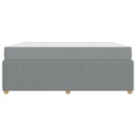 vidaXL Rám postele Iný Svetlosivá 180 x 200 cm látka – Obrázok 4