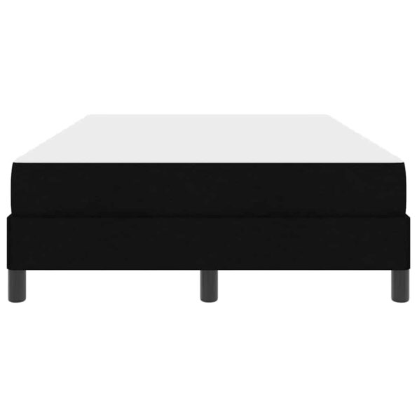 vidaXL Posteľ s pružinovým rámom Iný Čierna 120 x 200 cm látka – Obrázok 4