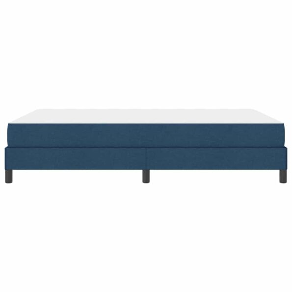 vidaXL Posteľ s pružinovým rámom Iný Modrá 140 x 190 cm látka – Obrázok 5
