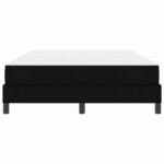 vidaXL Posteľ s pružinovým rámom Iný Čierna 140 x 200 cm látka – Obrázok 4