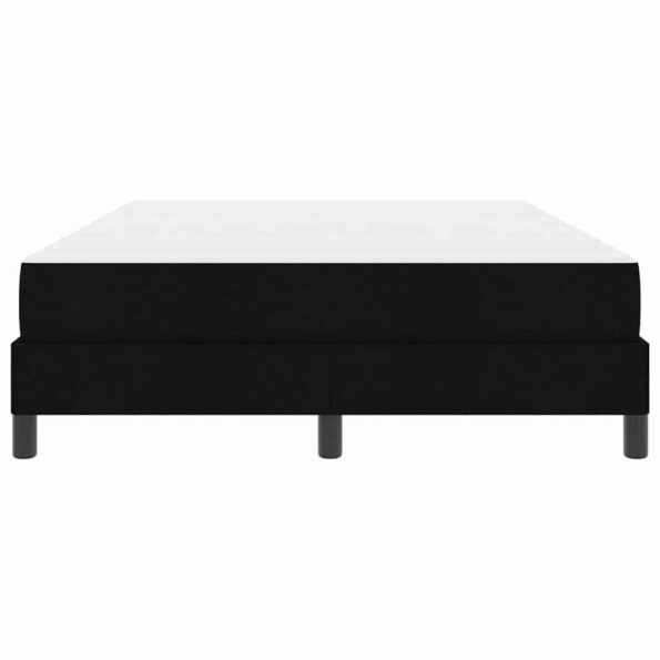 vidaXL Posteľ s pružinovým rámom Iný Čierna 140 x 200 cm látka – Obrázok 4