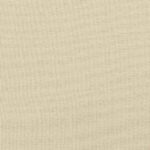 vidaXL Posteľ s pružinovým rámom Iný Krémová 200 x 200 cm látka – Obrázok 9