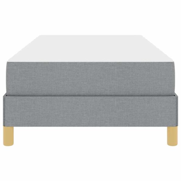 vidaXL Posteľ s pružinovým rámom Taupe, Hnedá 80 x 200 cm – Obrázok 4