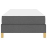 vidaXL Posteľ s pružinovým rámom Taupe, Hnedá 90 x 200 cm – Obrázok 4