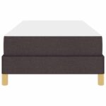vidaXL Posteľ s pružinovým rámom Hnedá 90 x 200 cm – Obrázok 4