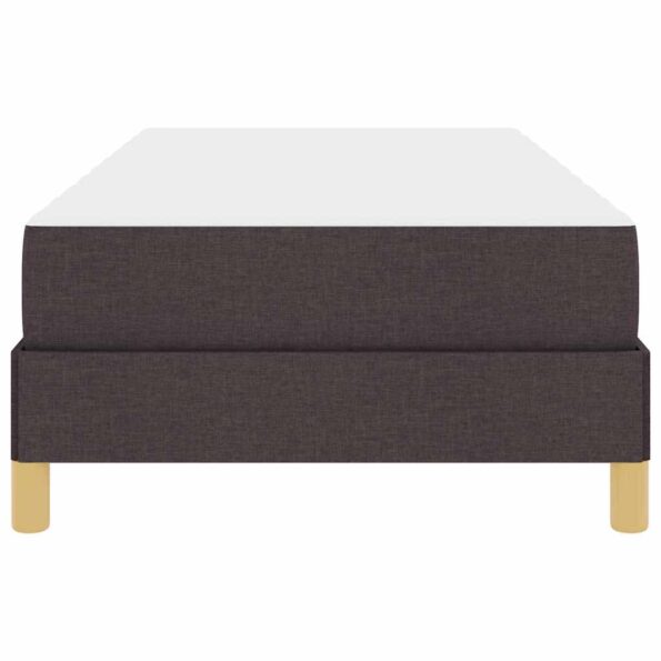 vidaXL Posteľ s pružinovým rámom Hnedá 90 x 200 cm – Obrázok 4