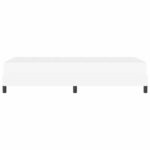 vidaXL Posteľ Iný Čistá biela 80 x 200 cm Umelá koža – Obrázok 5