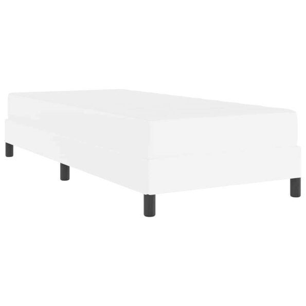 vidaXL Posteľ Iný Čistá biela 80 x 200 cm Umelá koža – Obrázok 6