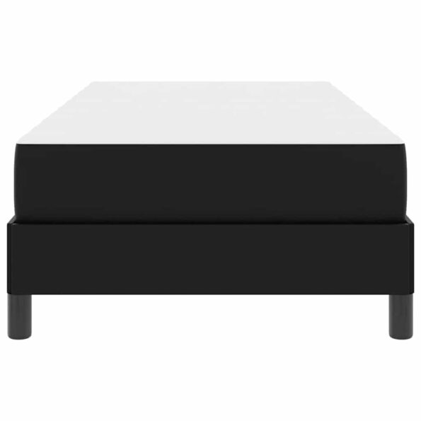 vidaXL Posteľ Iný Čierna 90 x 190 cm Umelá koža – Obrázok 4