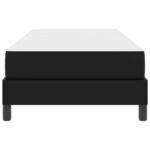 vidaXL Posteľ Iný Čierna 100 x 200 cm Umelá koža – Obrázok 4