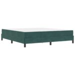 vidaXL Posteľ s pružinovým rámom Tmavozelená 180 x 200 cm látka – Obrázok 11