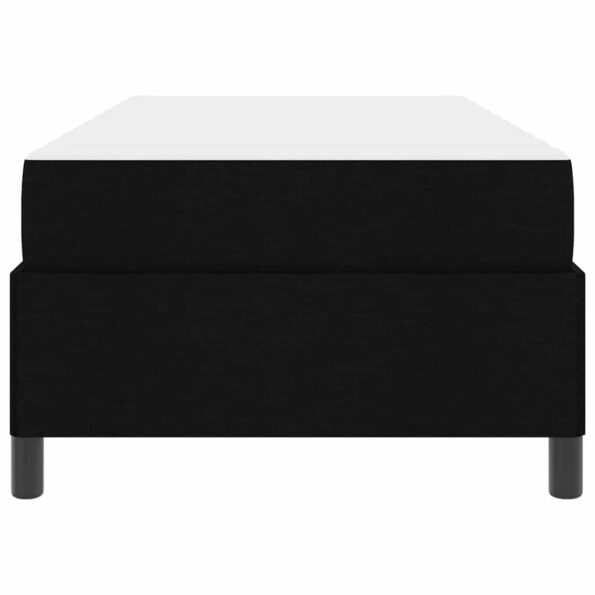 vidaXL Posteľ s pružinovým rámom Čierna, Čierna 80 x 200 cm – Obrázok 4