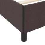 vidaXL Posteľ s pružinovým rámom Hnedá 90 x 200 cm – Obrázok 7
