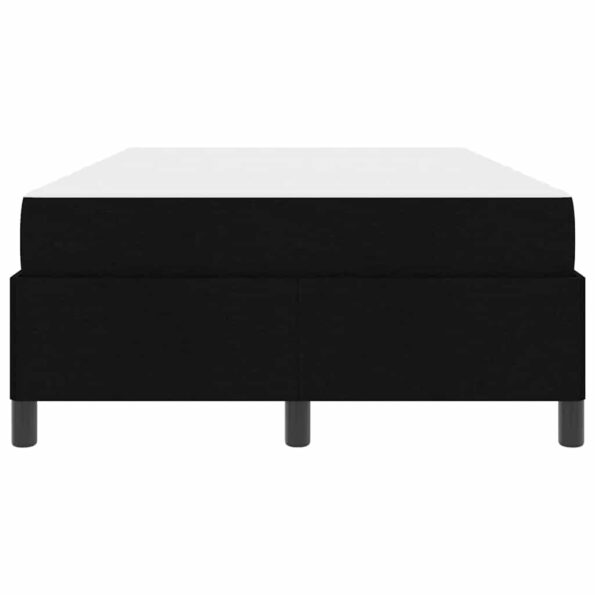 vidaXL Posteľ s pružinovým rámom Čierna, Čierna 120 x 190 cm – Obrázok 4