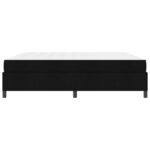 vidaXL Posteľ s pružinovým rámom Čierna, Čierna 200 x 200 cm – Obrázok 5