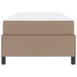 vidaXL Rám postele s matracom Kapučínová 90 x 200 cm Umelá koža – Obrázok 4