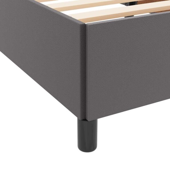 vidaXL Rám postele s matracmi Sivá 120 x 200 cm látka – Obrázok 7