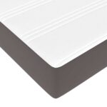 vidaXL Rám postele s matracmi Sivá 120 x 200 cm látka – Obrázok 8