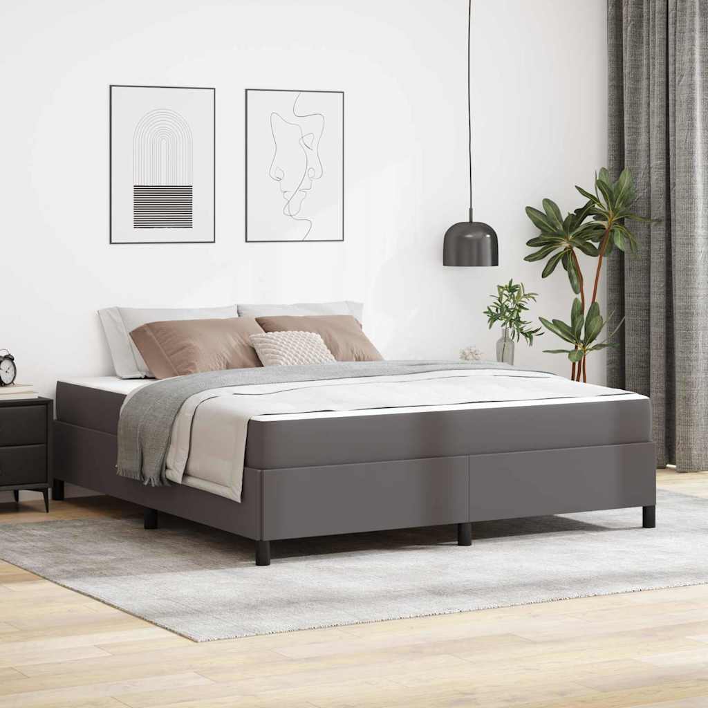 3399017_1.jpg vidaXL Rám postele s matracmi Sivá 180 x 200 cm látka – Obrázok 1