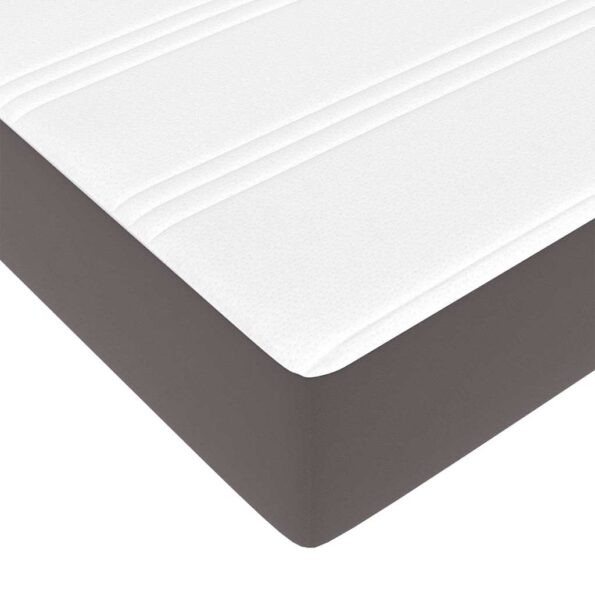 vidaXL Rám postele s matracmi Sivá 180 x 200 cm látka – Obrázok 8