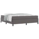 vidaXL Rám postele s matracmi Sivá 180 x 200 cm látka – Obrázok 10