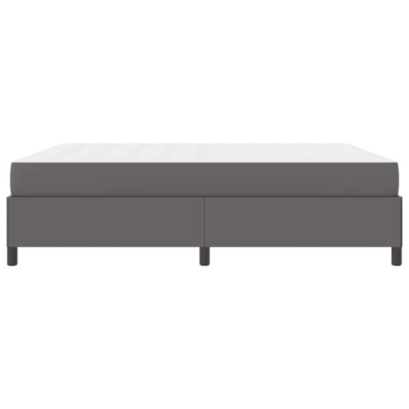 vidaXL Rám postele s matracmi Sivá 180 x 200 cm látka – Obrázok 5